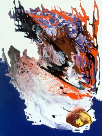 Constelação I - Esmaltes sobre tela